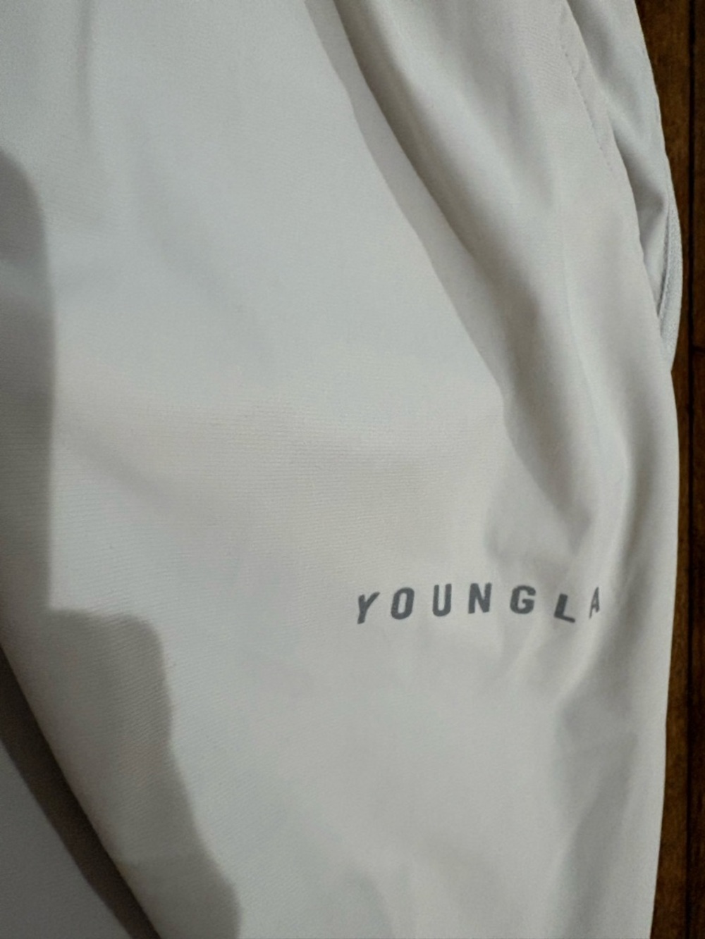 YoungLA Light Gray Athletic Joggers